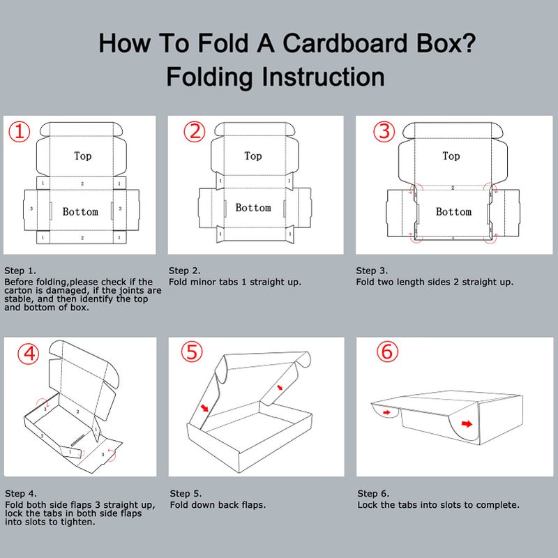 RLAVBL 11x8x2 Inches Shipping Boxes Set of 25, White Small Corrugated Cardboard Box, Mailer Boxes for Packing Small Business - Image 3